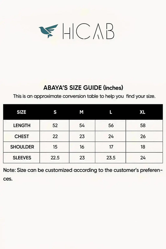 Black Abaya Inner Slip- Sleeveless