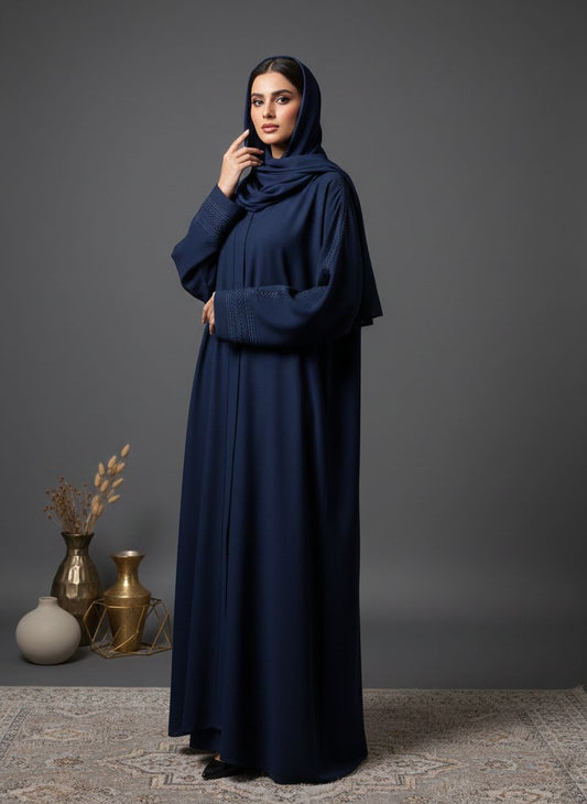 ZARVAA - Embroidered Abaya