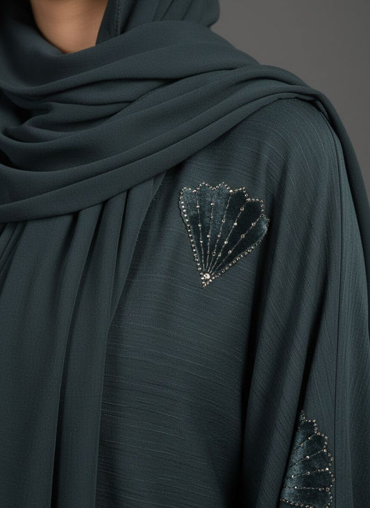 ELVIA - Velvet Patch Abayas