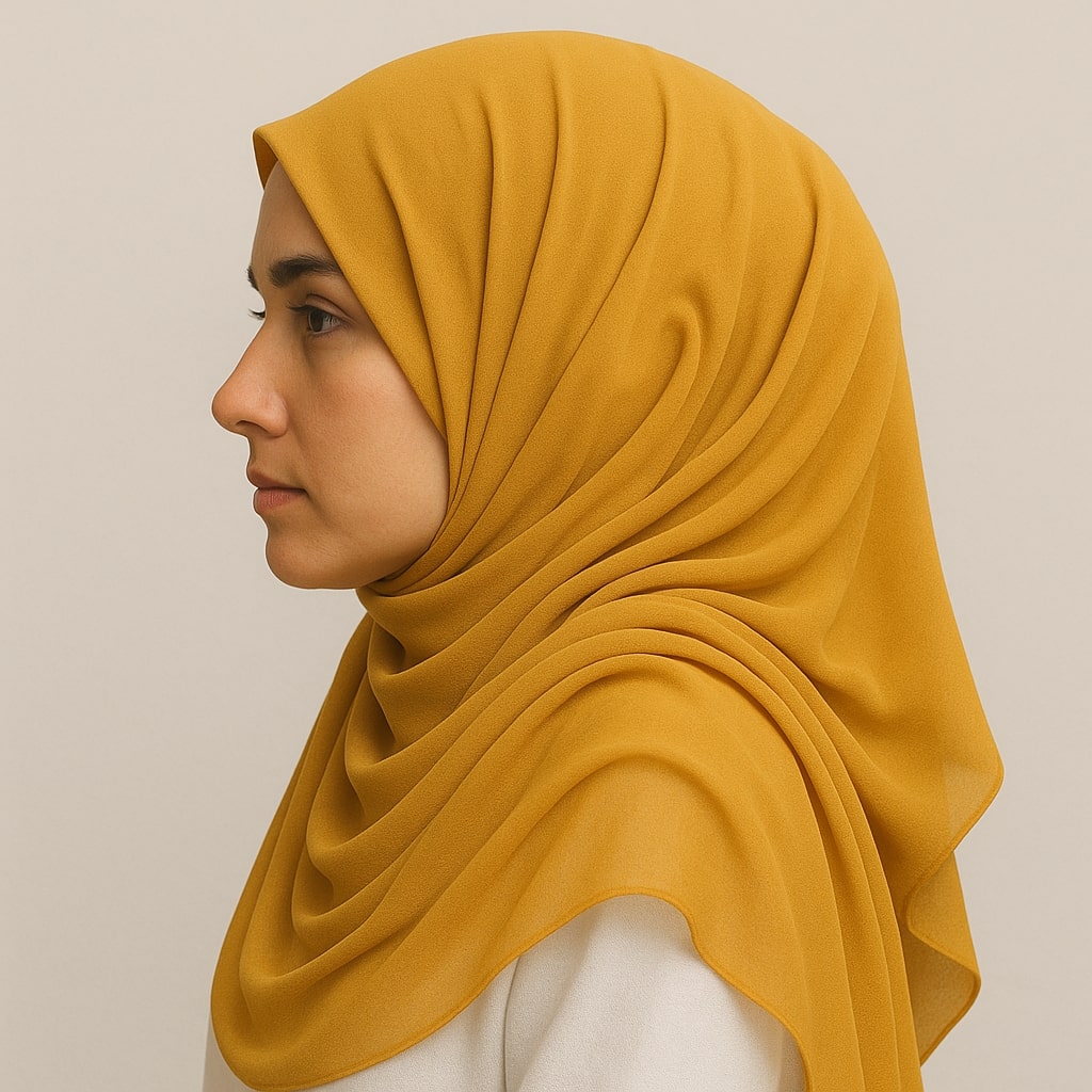 Sunlit – Plain Georgette Hijab Hicab