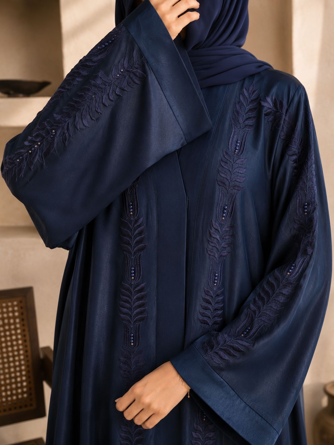 Aroha - Embroidered Abaya