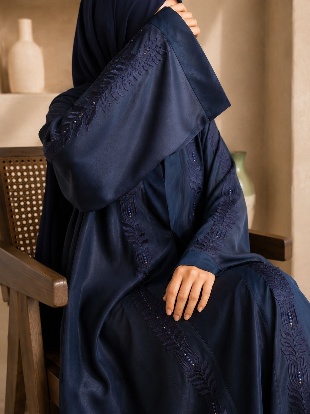 Aroha - Embroidered Abaya
