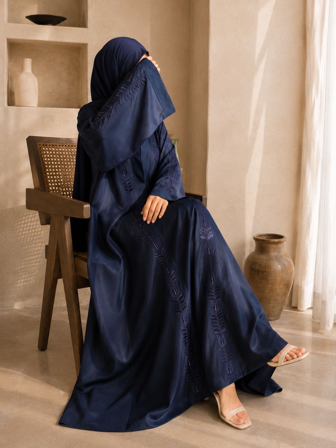 Aroha - Embroidered Abaya