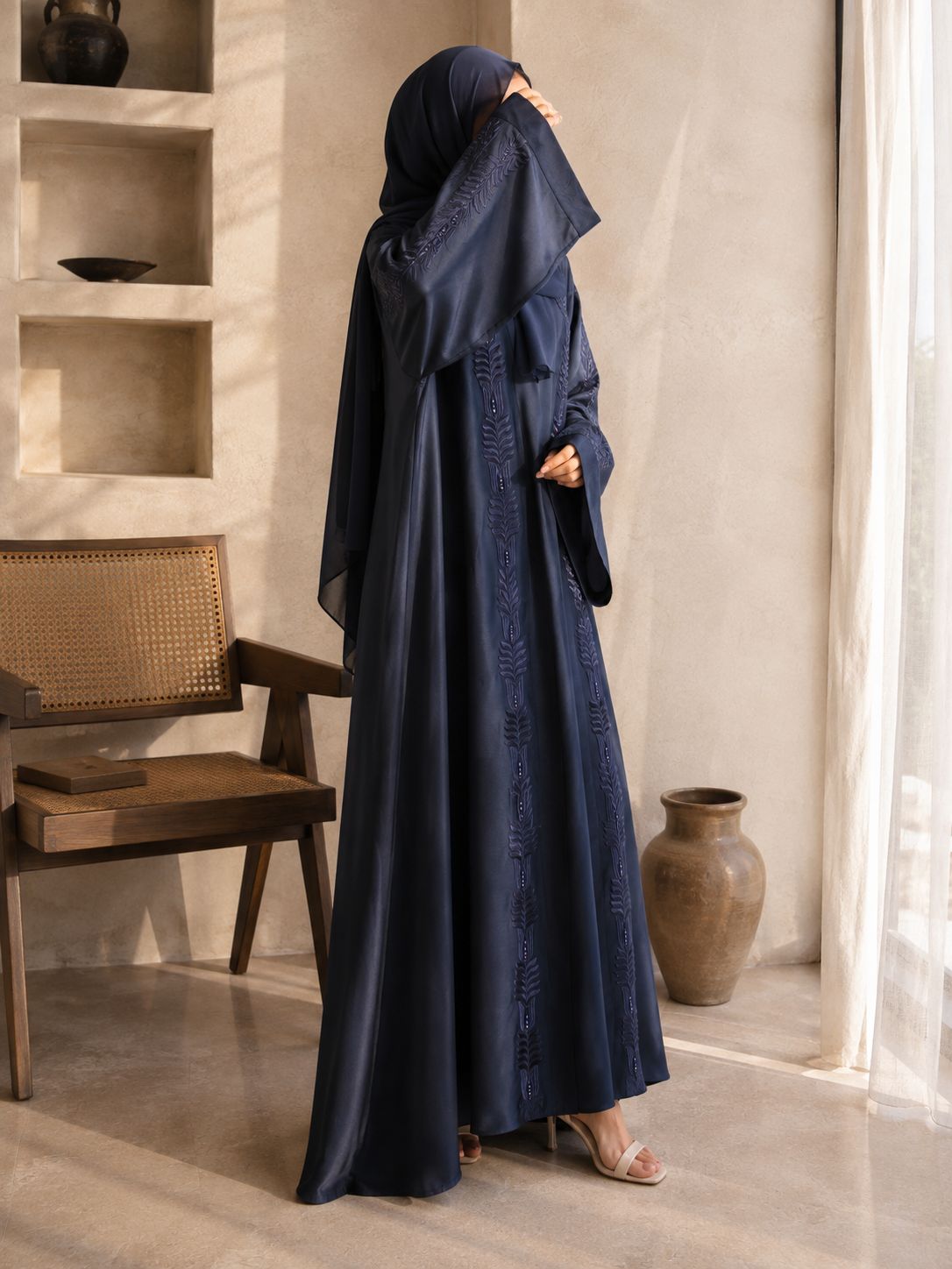 Aroha - Embroidered Abaya
