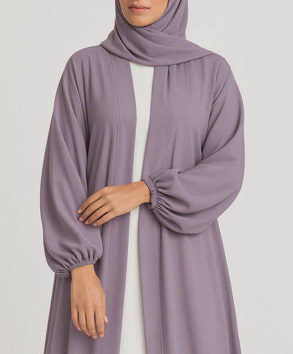 Lavender Mist – Lavender Kimono Abaya