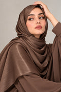 Cocoa Brown - Silk Hijab