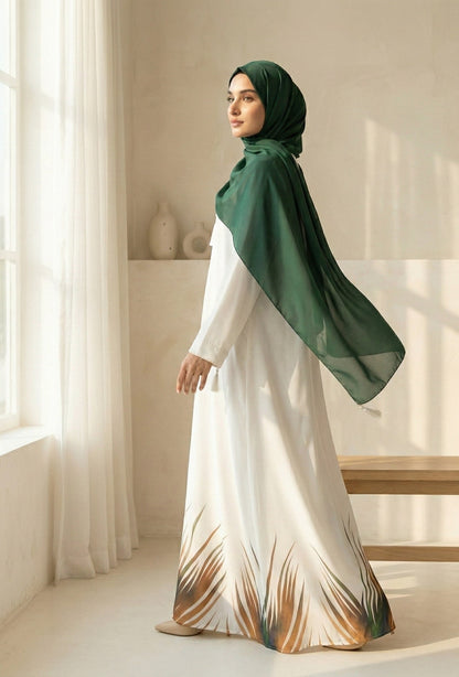 Alora - Printed Abaya