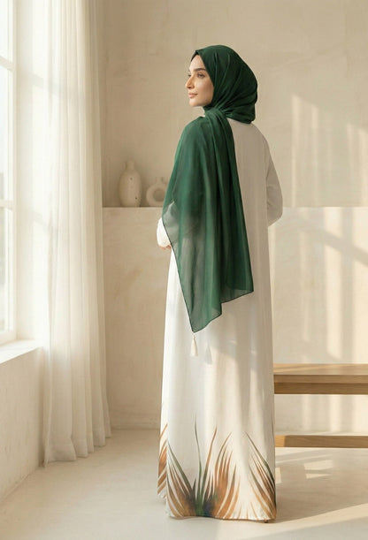 Alora - Printed Abaya