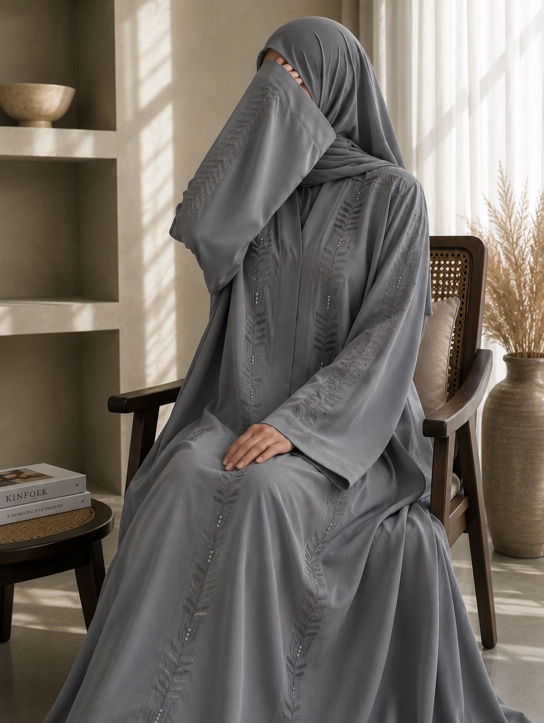 Zariya - Embroidered Abaya