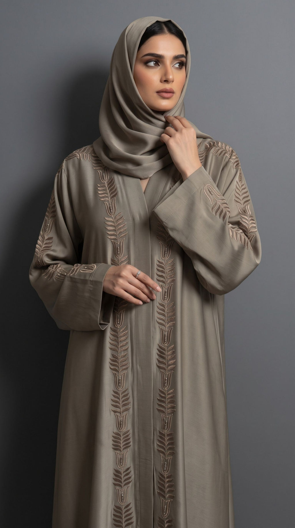 Lamees - Embroidered Abaya