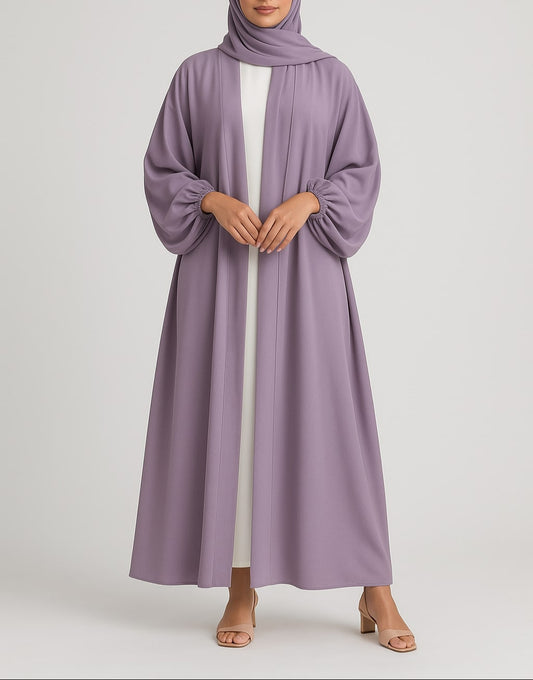 Lavender Mist – Lavender Kimono Abaya