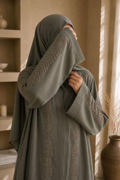 Lamees - Embroidered Abaya