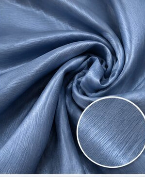 Steel Blue - Silk Hijab