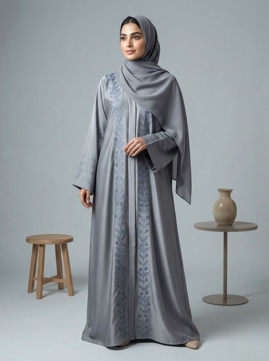 Silvaré – Embroidered Abaya