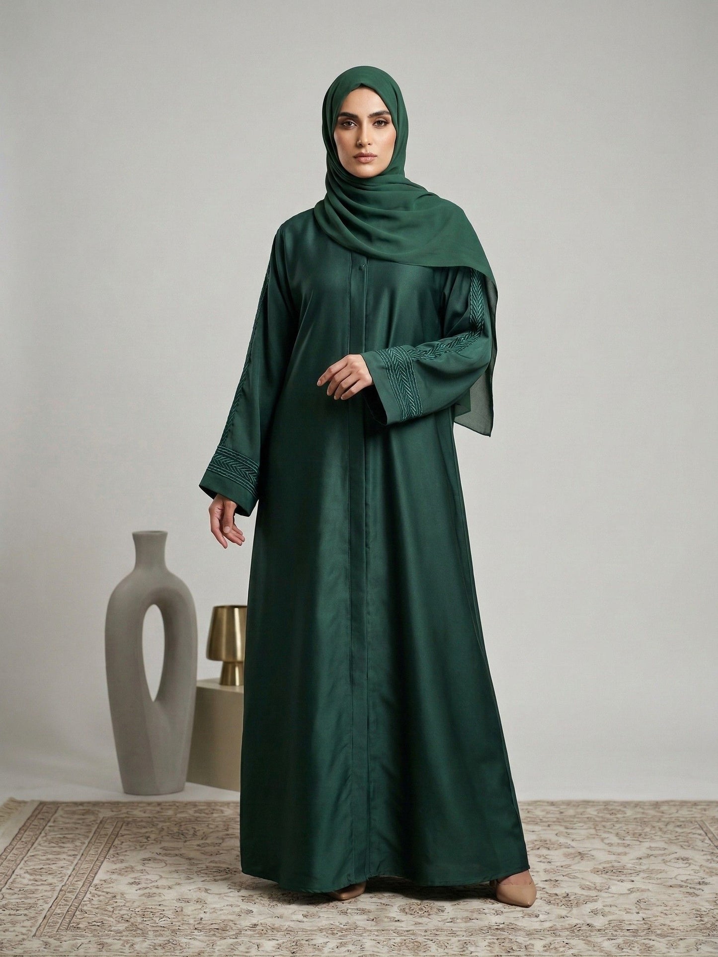 Zehara – Embroidered Abaya