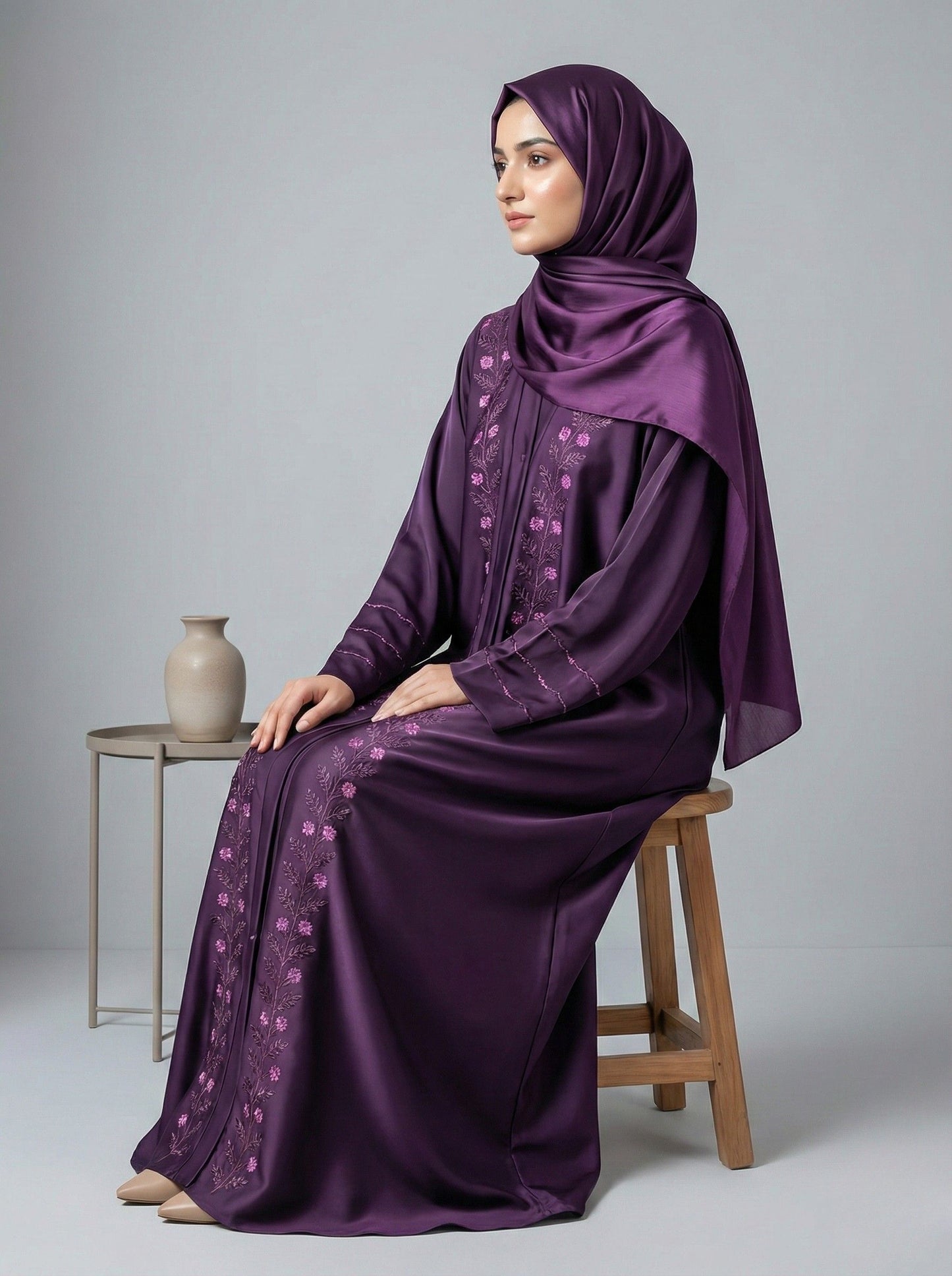 Embrovia – Embroidered Abaya