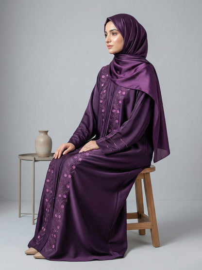 Embrovia – Embroidered Abaya