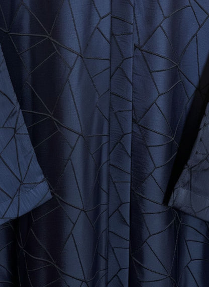 ZÉN — Abstract Abaya (Navy Blue)