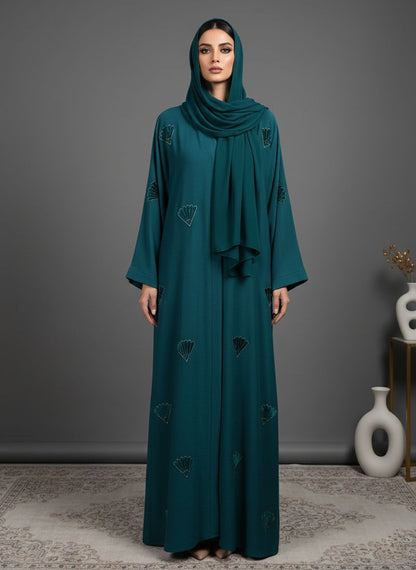 SERIN - Velvet Patch Abayas