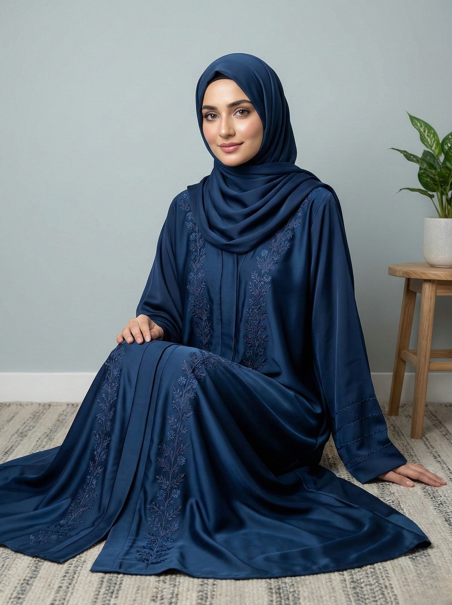 Lumirelle – Embroidered Abaya