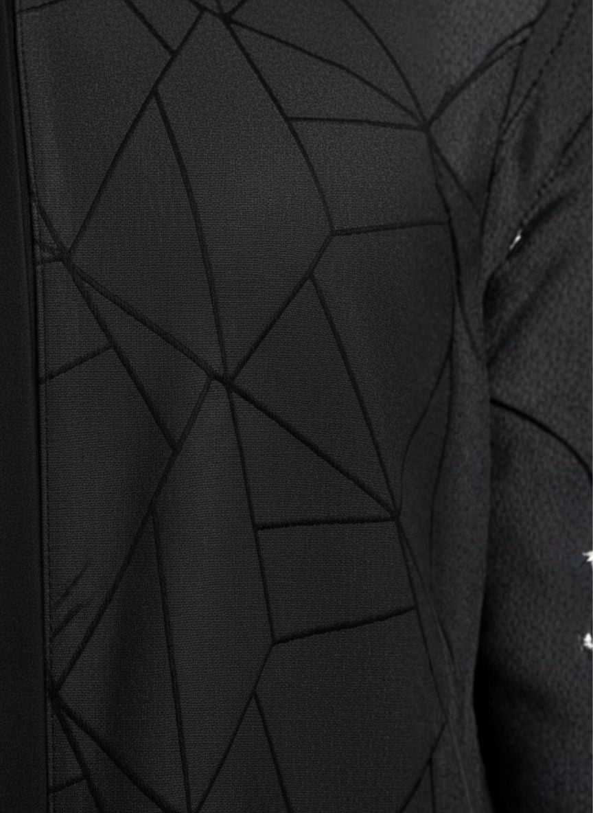 ORIX — Abstract Abaya (Dark Grey)