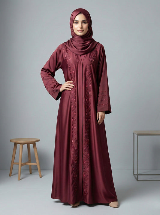 Veloura – Embroidered Abaya