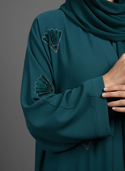 SERIN - Velvet Patch Abayas