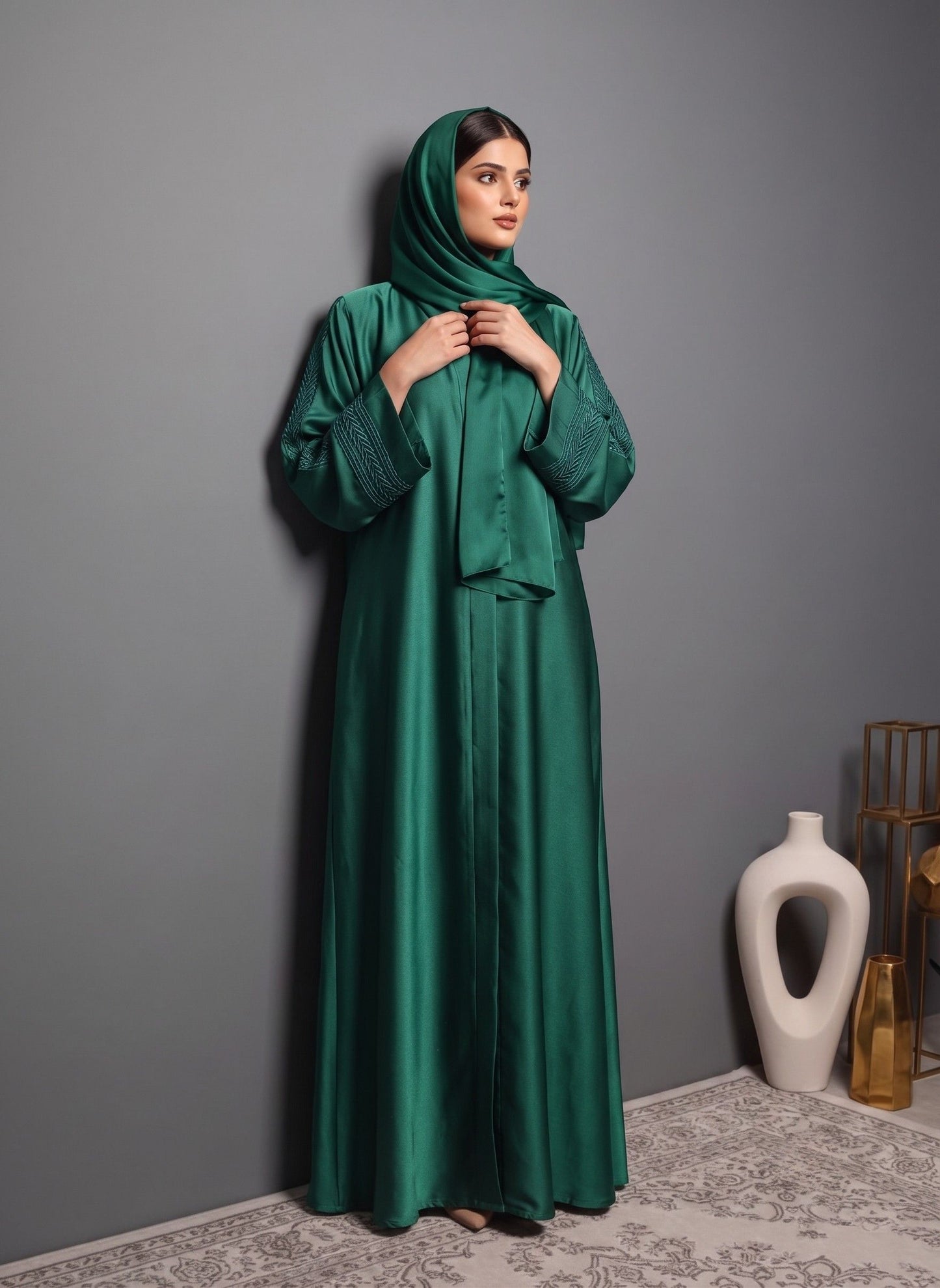 Zehara – Embroidered Abaya