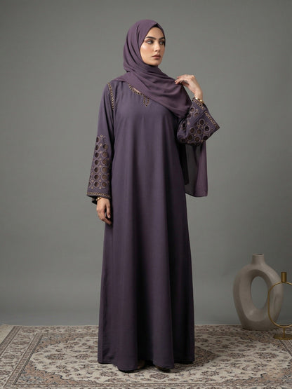 Qirat - Laser Cut Embroidered sleeves
