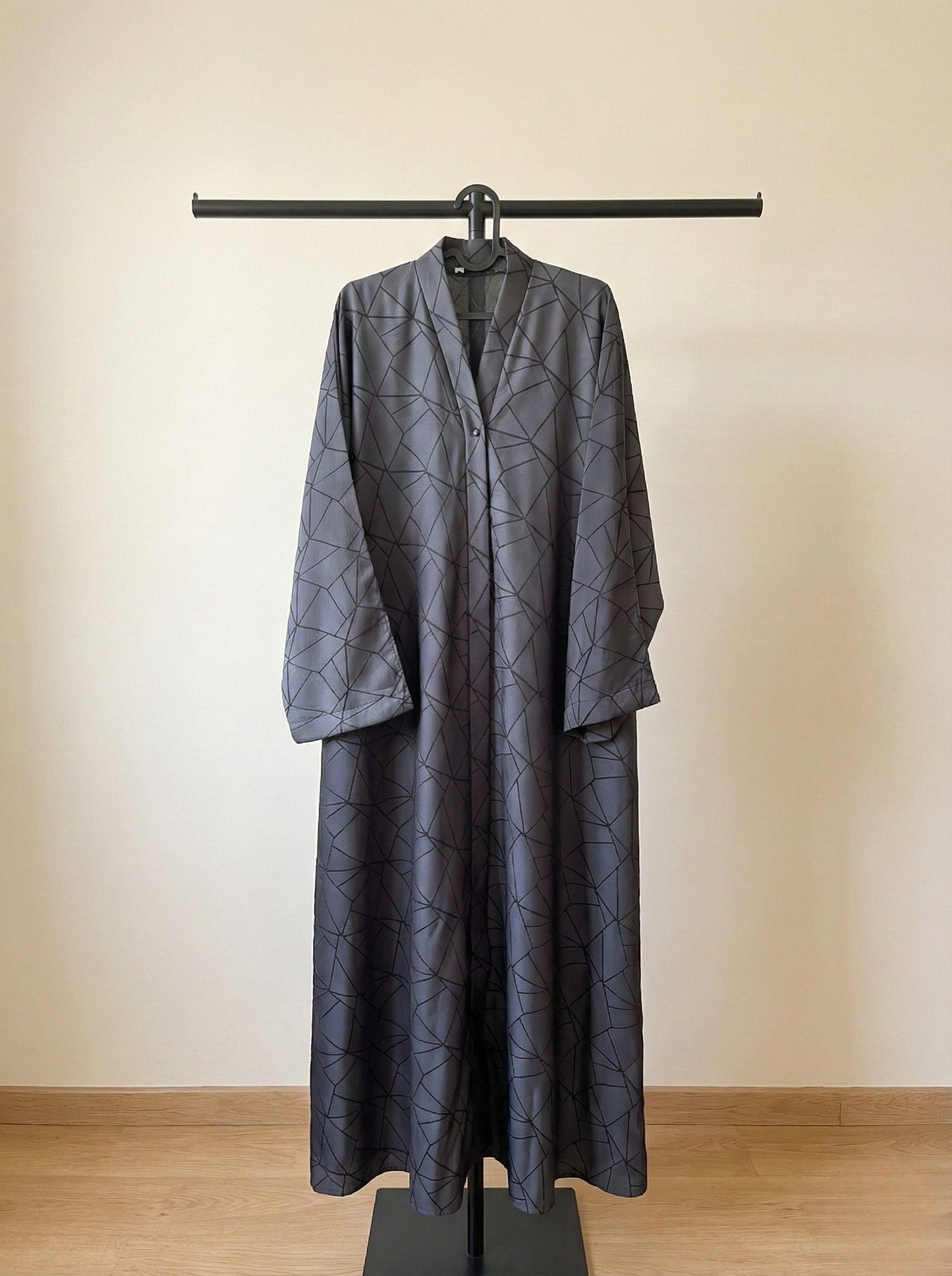 ORIX — Abstract Abaya (Dark Grey)