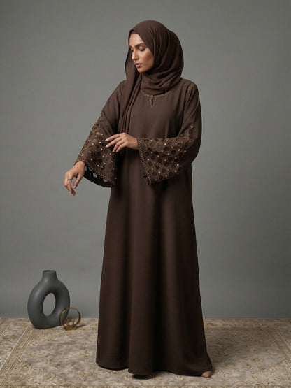 Umber - Laser Cut Embroidered sleeves