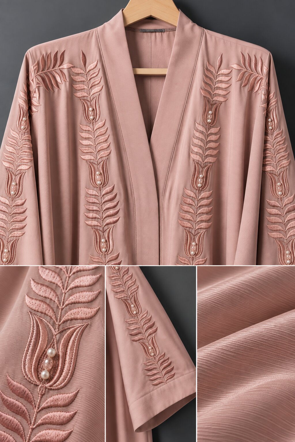 Aseela - Embroidered Abaya