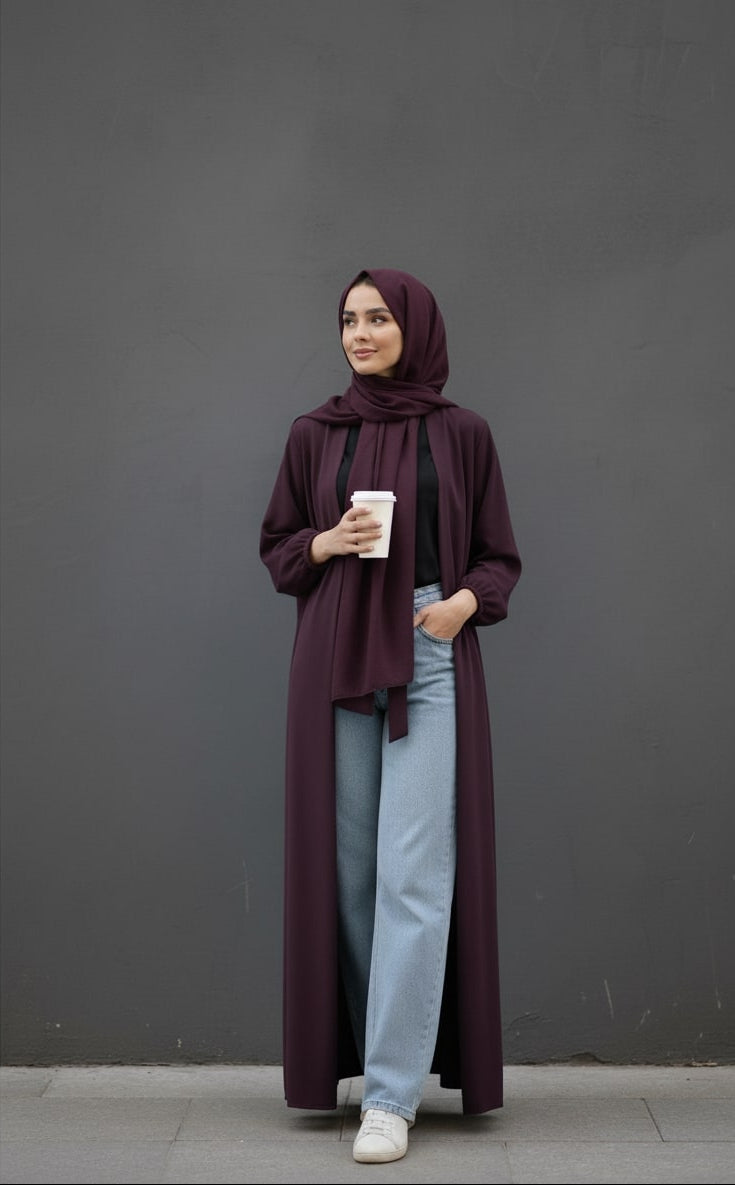 Deep Maroon - Shrug