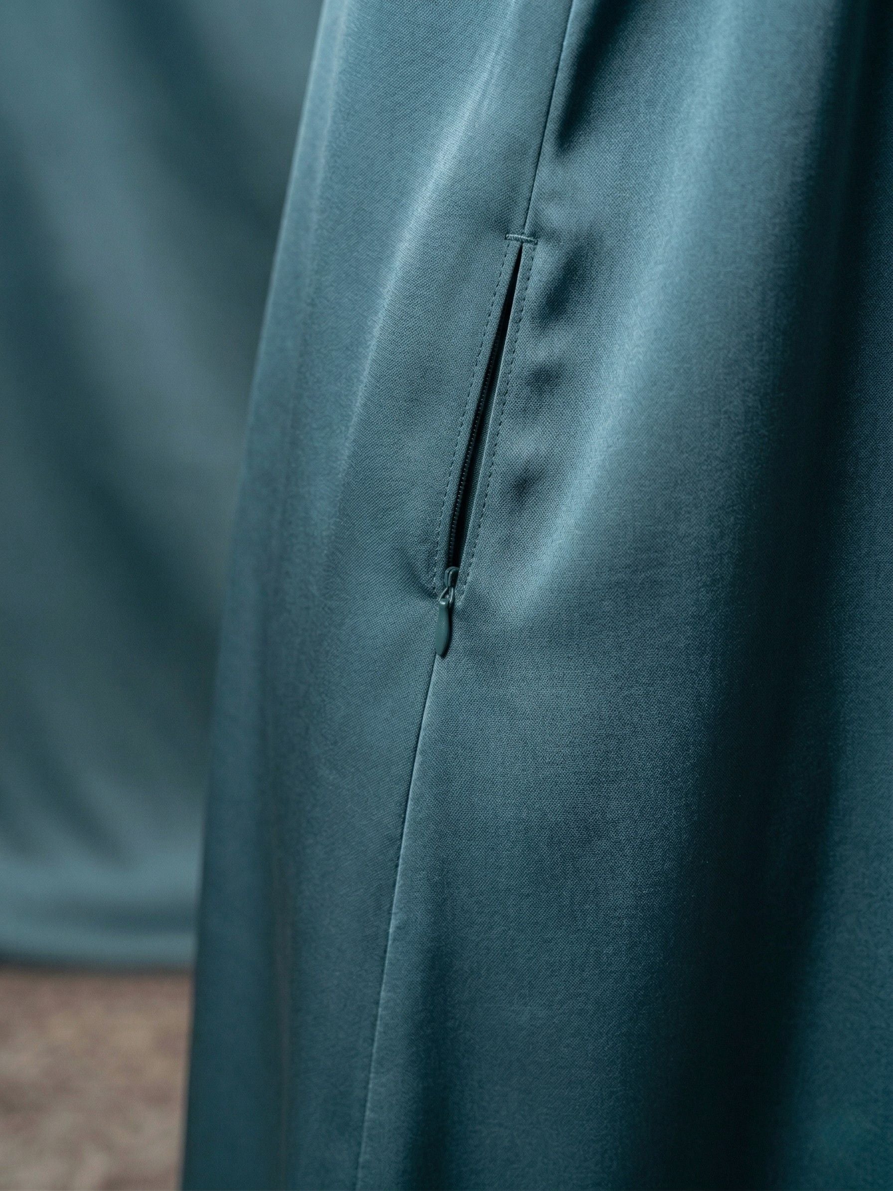 Deep Teal Mystique - Abaya Set