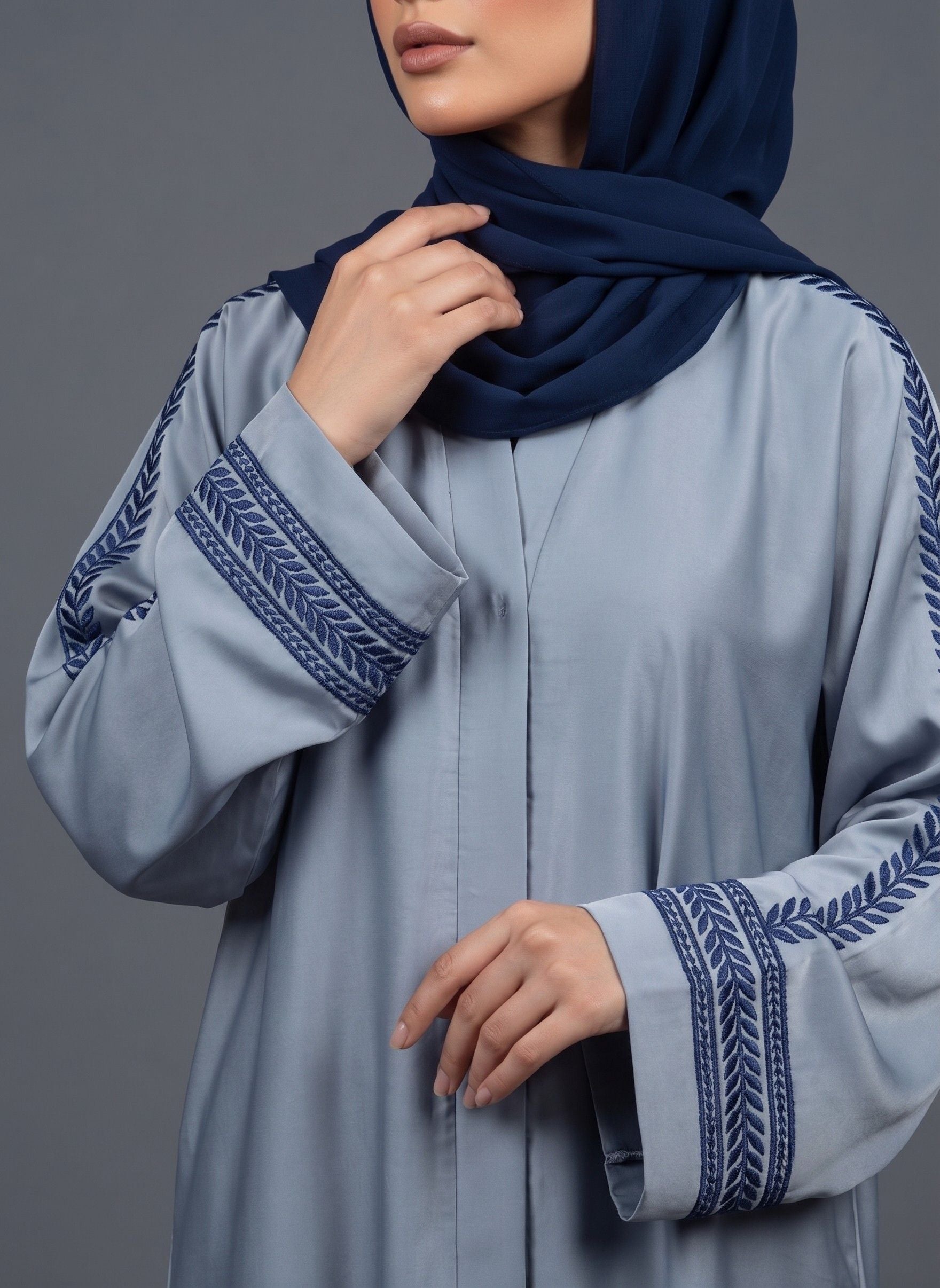 Mahveen – Embroidered Abaya