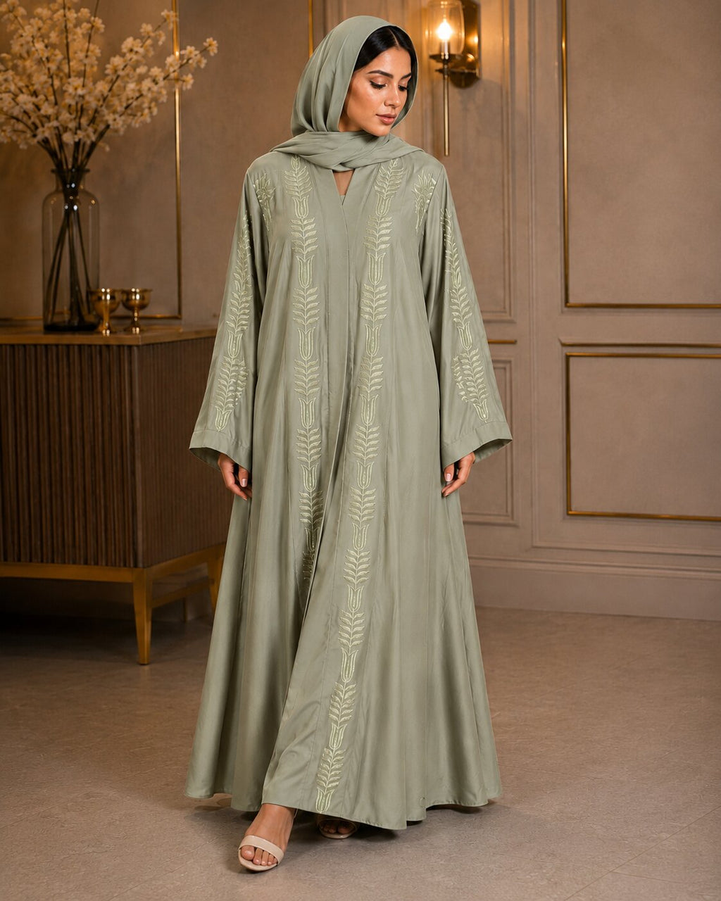 Marfa - Embroidered Abaya