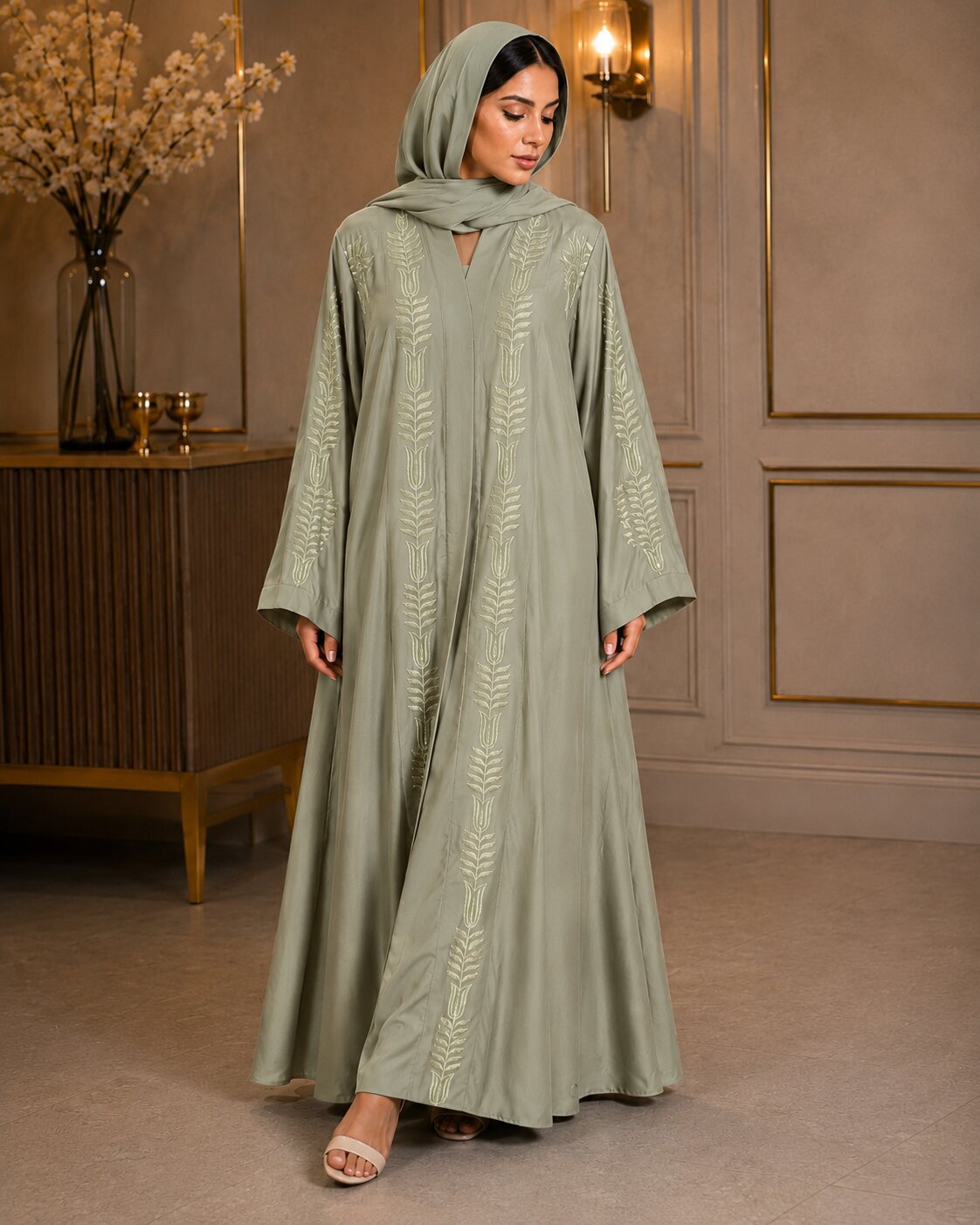 Marfa - Embroidered Abaya