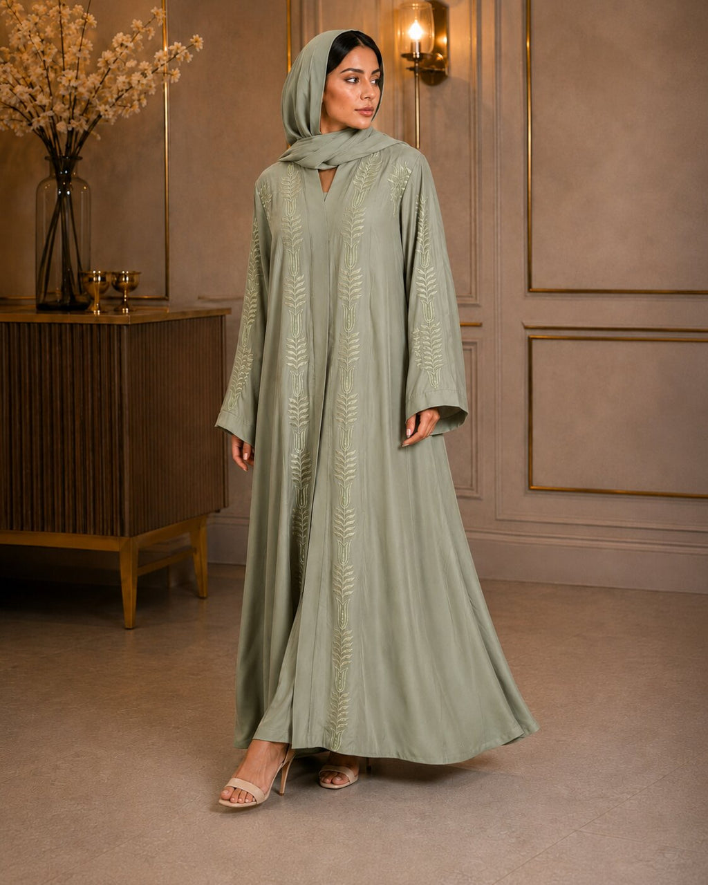 Marfa - Embroidered Abaya
