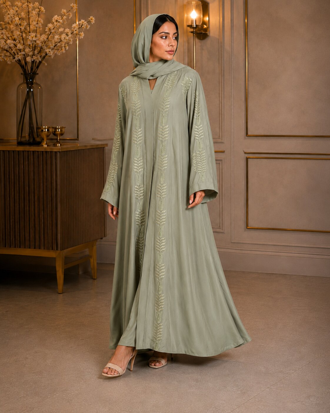 Marfa - Embroidered Abaya