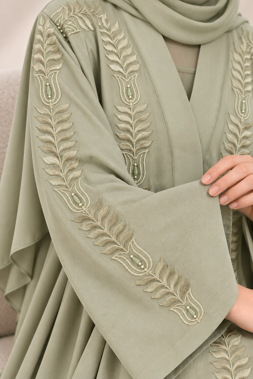 Marfa - Embroidered Abaya