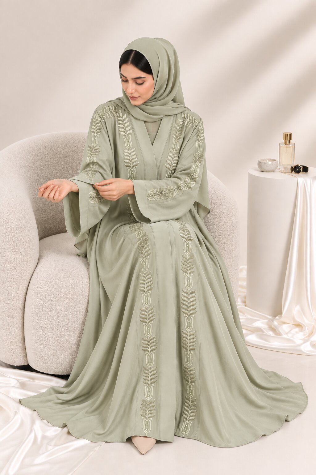 Marfa - Embroidered Abaya