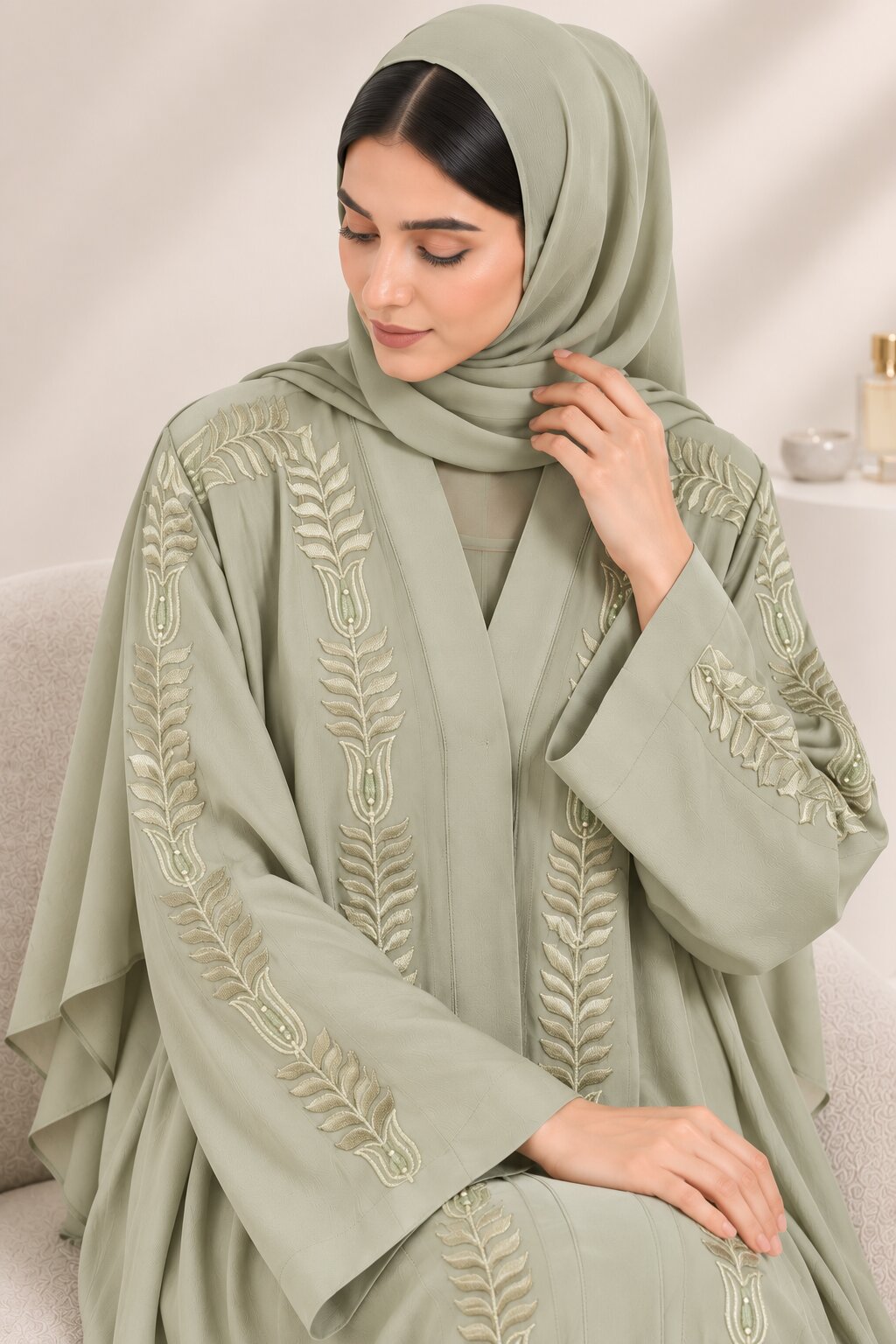 Marfa - Embroidered Abaya