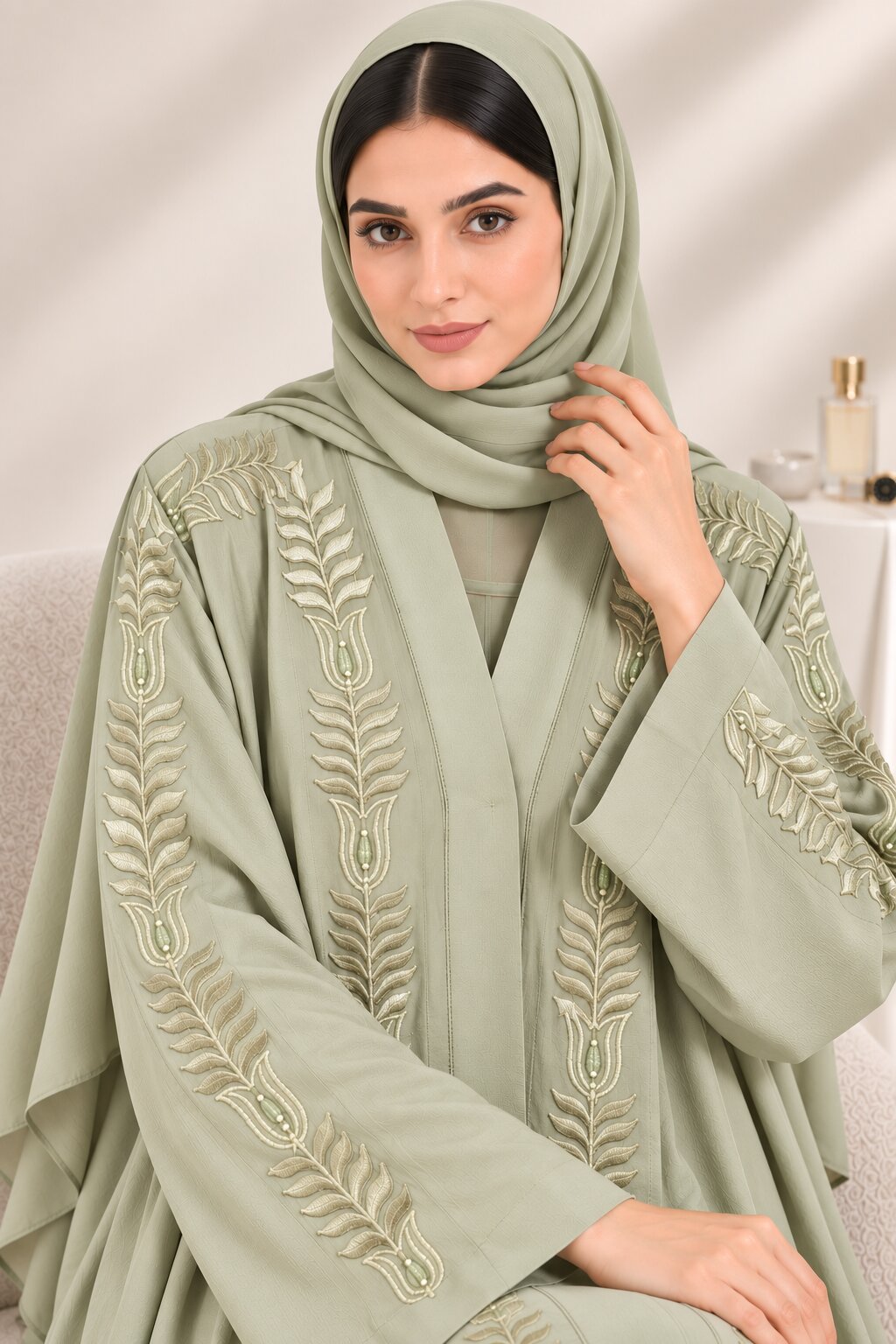 Marfa - Embroidered Abaya