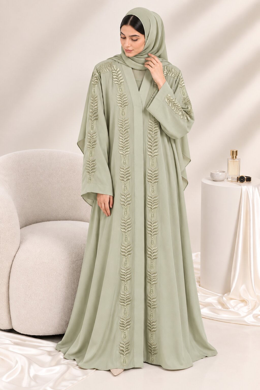 Marfa - Embroidered Abaya