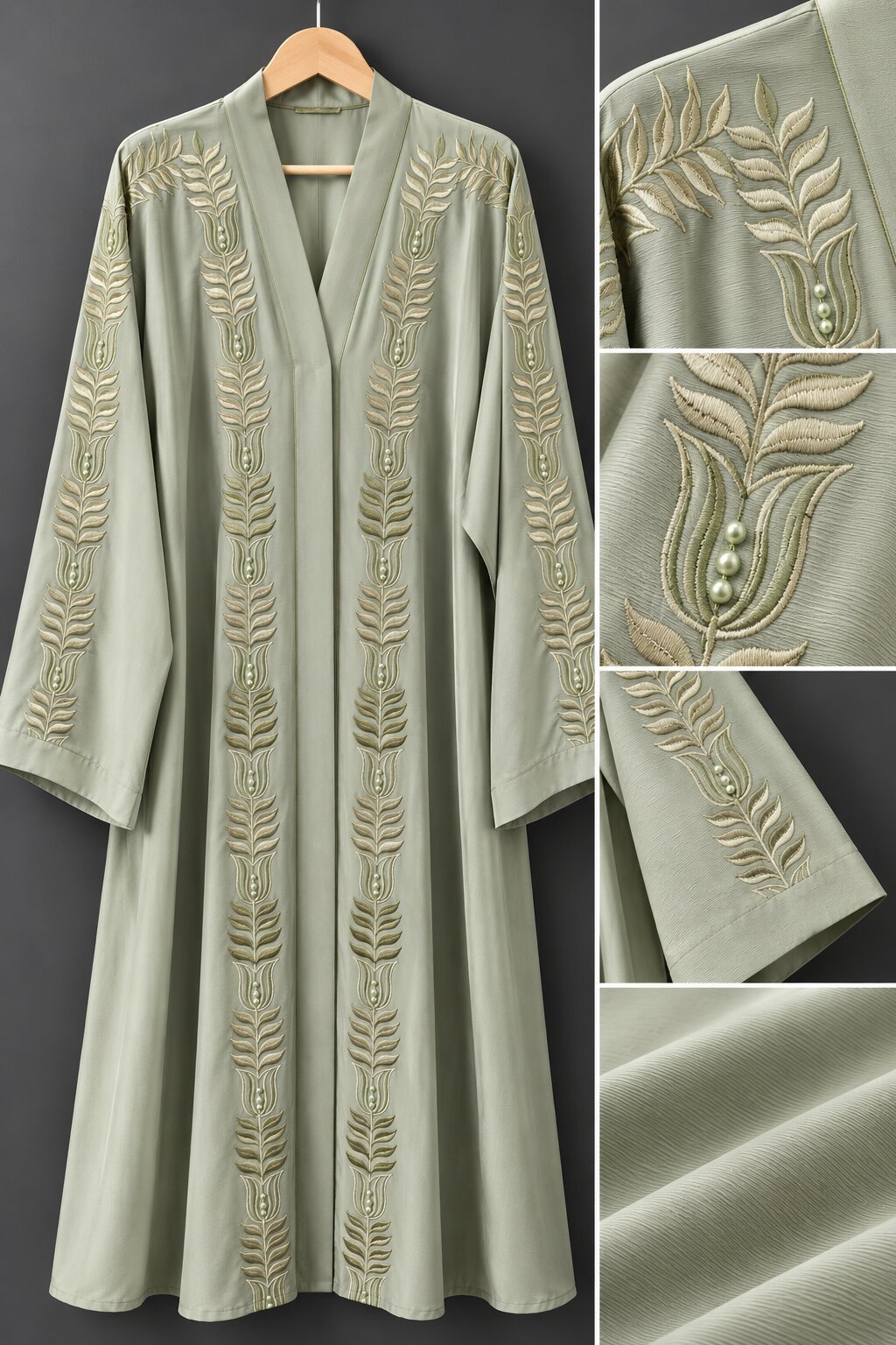 Marfa - Embroidered Abaya