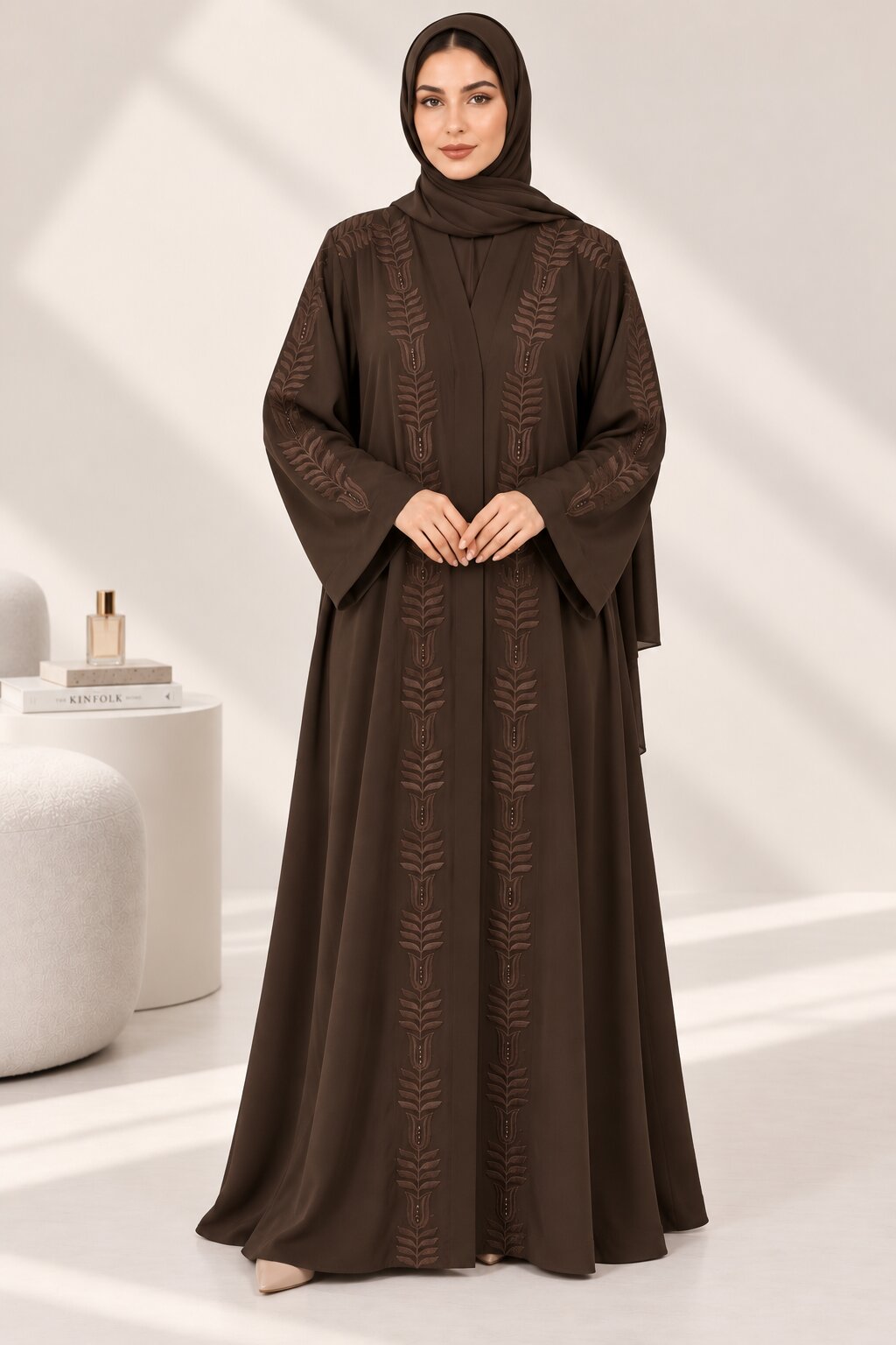 Nayla - Embroidered Abaya