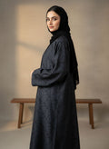 ORIX — Abstract Abaya (Dark Grey)