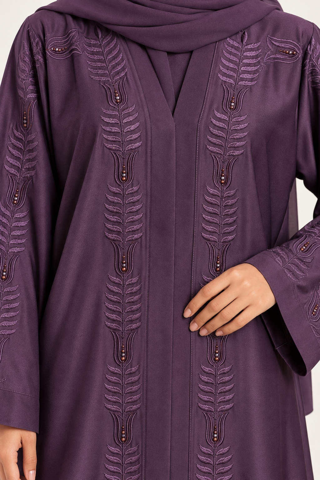 Raiha - Embroidered Abaya
