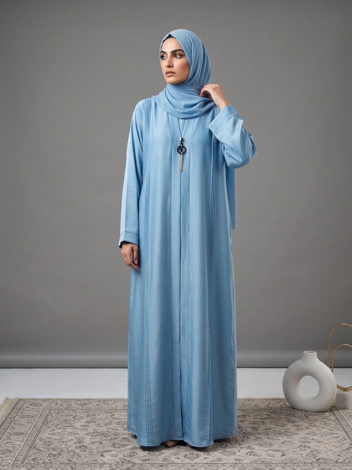 Reyah - Pleated Abaya