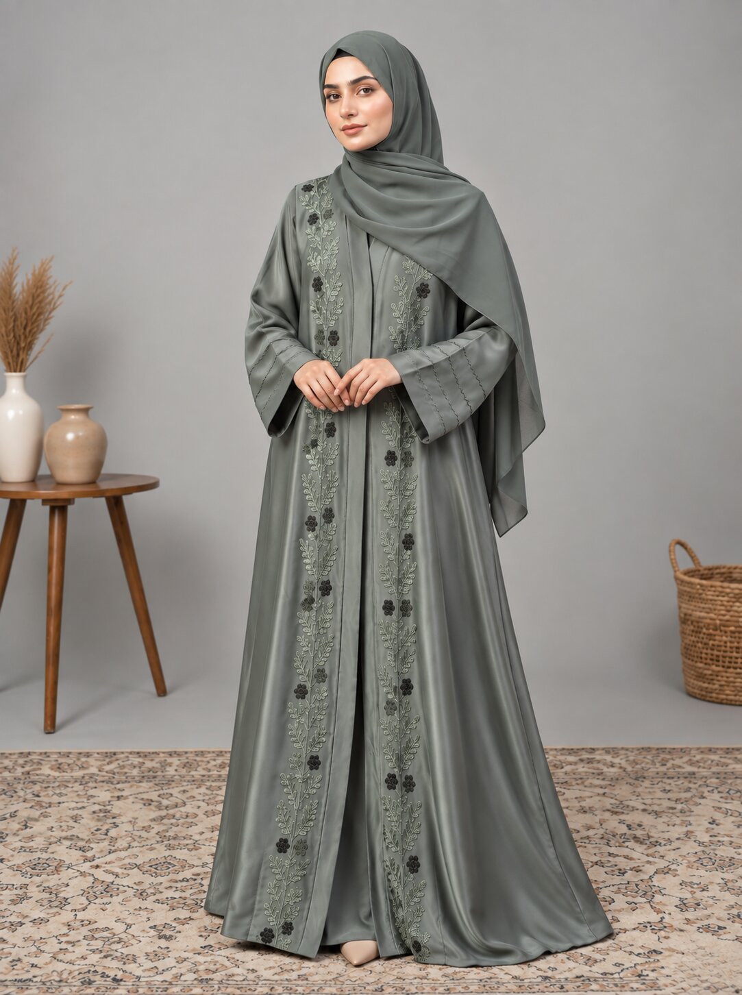 Seraphine – Embroidered Abaya